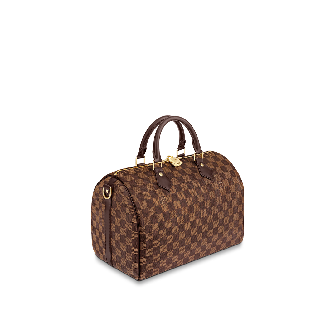 Louis Vuitton SPEEDY BANDOULIERE 30 Damier Ebene Handbag N41367 